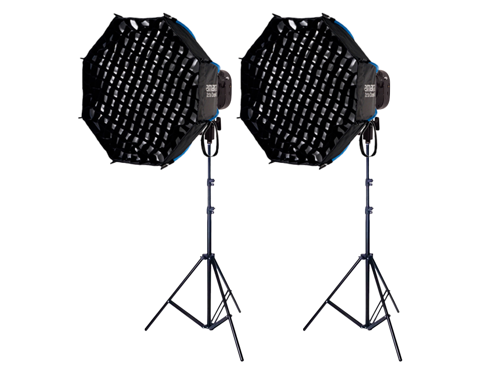 Aputure Amaran Halo 100x 100W İkili LED Işık Kiti